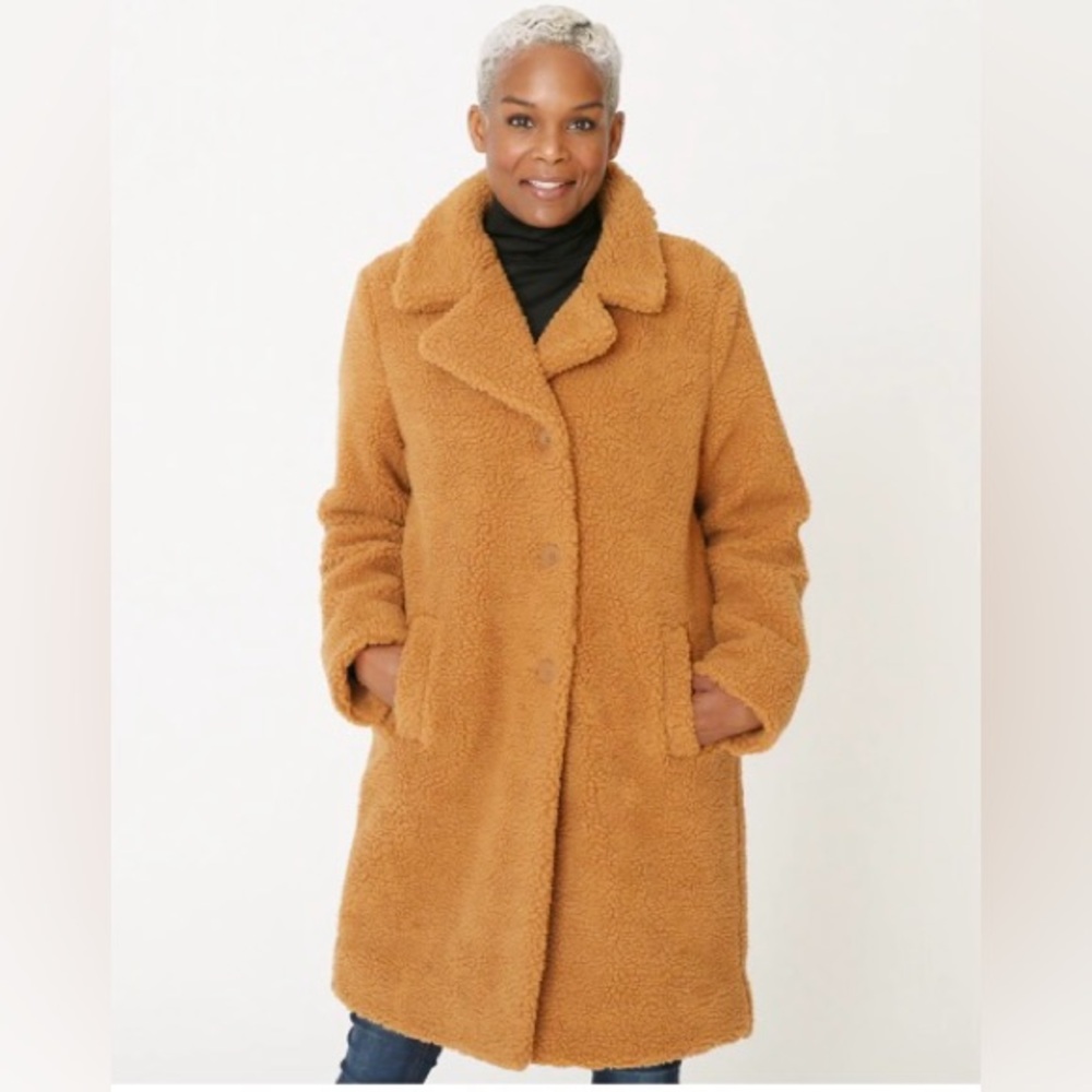 Regal Faux Furs Teddy Bear Coat